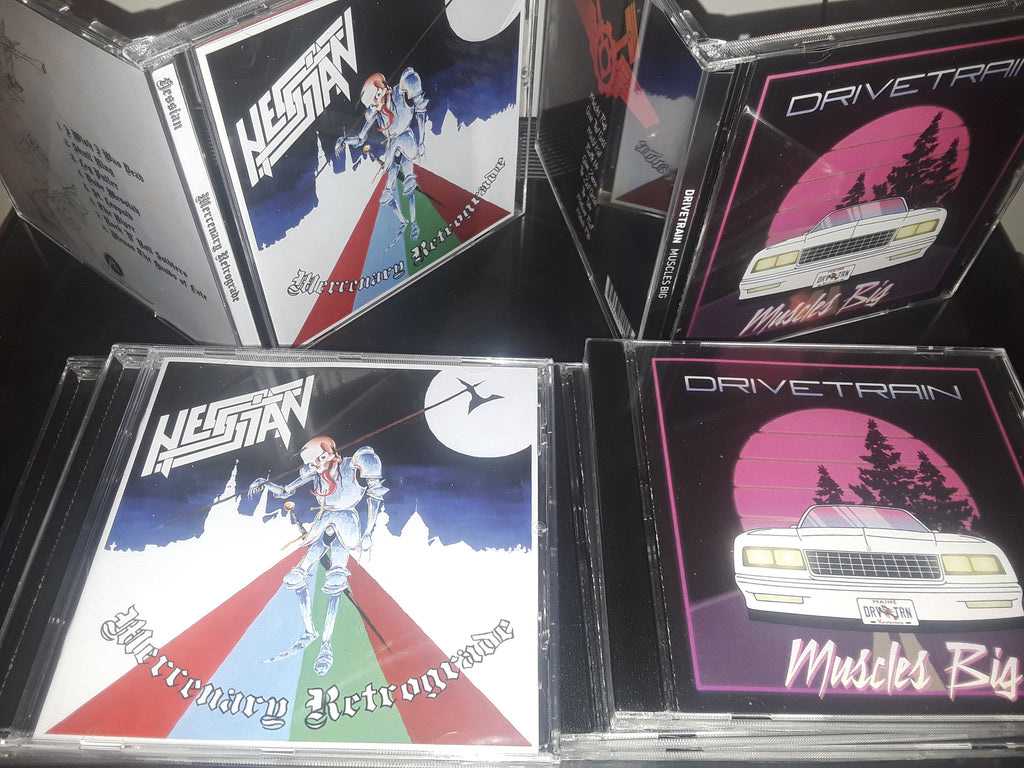 Hessian and Drivetrain CDs in stock